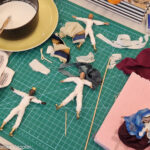 Ankleidekurs von Krippenfiguren